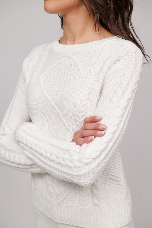 Hannah Luxury Cotton Women Sweater-Henry Arroway-Urbanheer