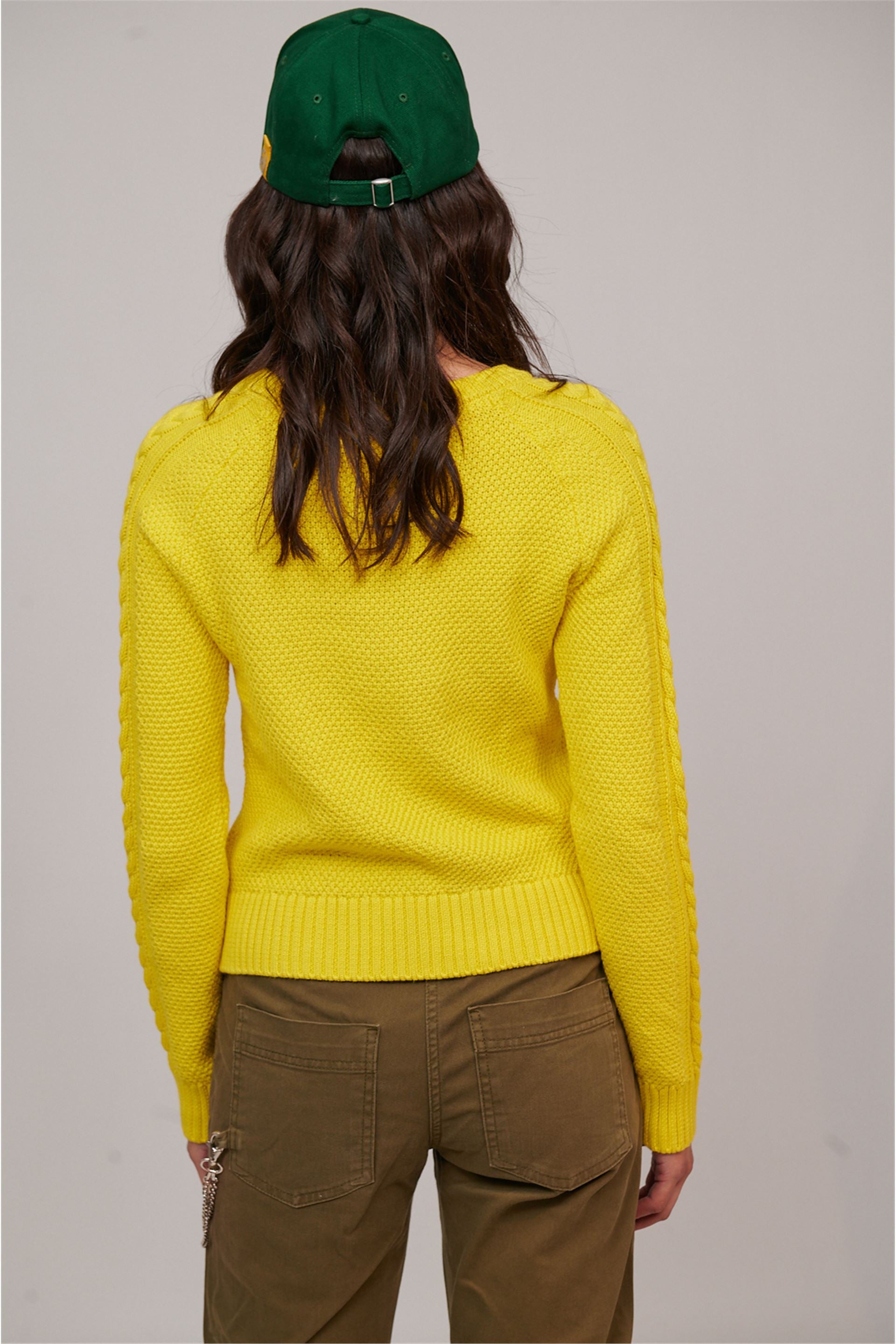 Hannah Luxury Cotton Women Sweater YELLOW-Sweater-Henry Arroway-Yellow-XS-Urbanheer