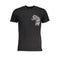 Cavalli Class Tiger Head Chest Motif T-shirt Black