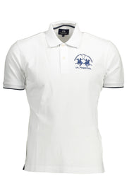La Martina Men'S White Short Sleeved Polo Shirt-Polo-LA MARTINA-WHITE-S-Urbanheer