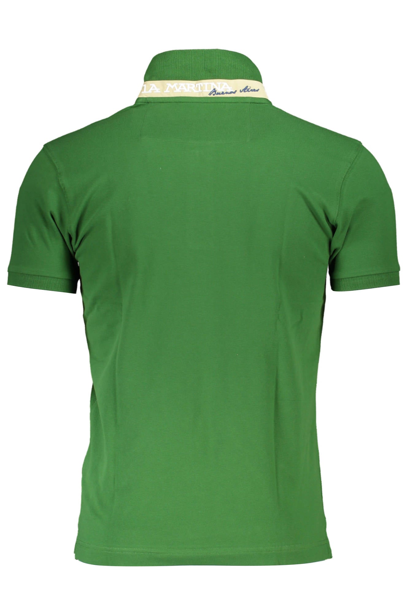La Martina Men'S Green Short Sleeved Polo Shirt-Polo-LA MARTINA-GREEN-L-Urbanheer