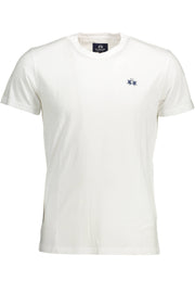 La Martina Men'S White Short Sleeve T-Shirt-T-Shirt-LA MARTINA-WHITE-M-Urbanheer