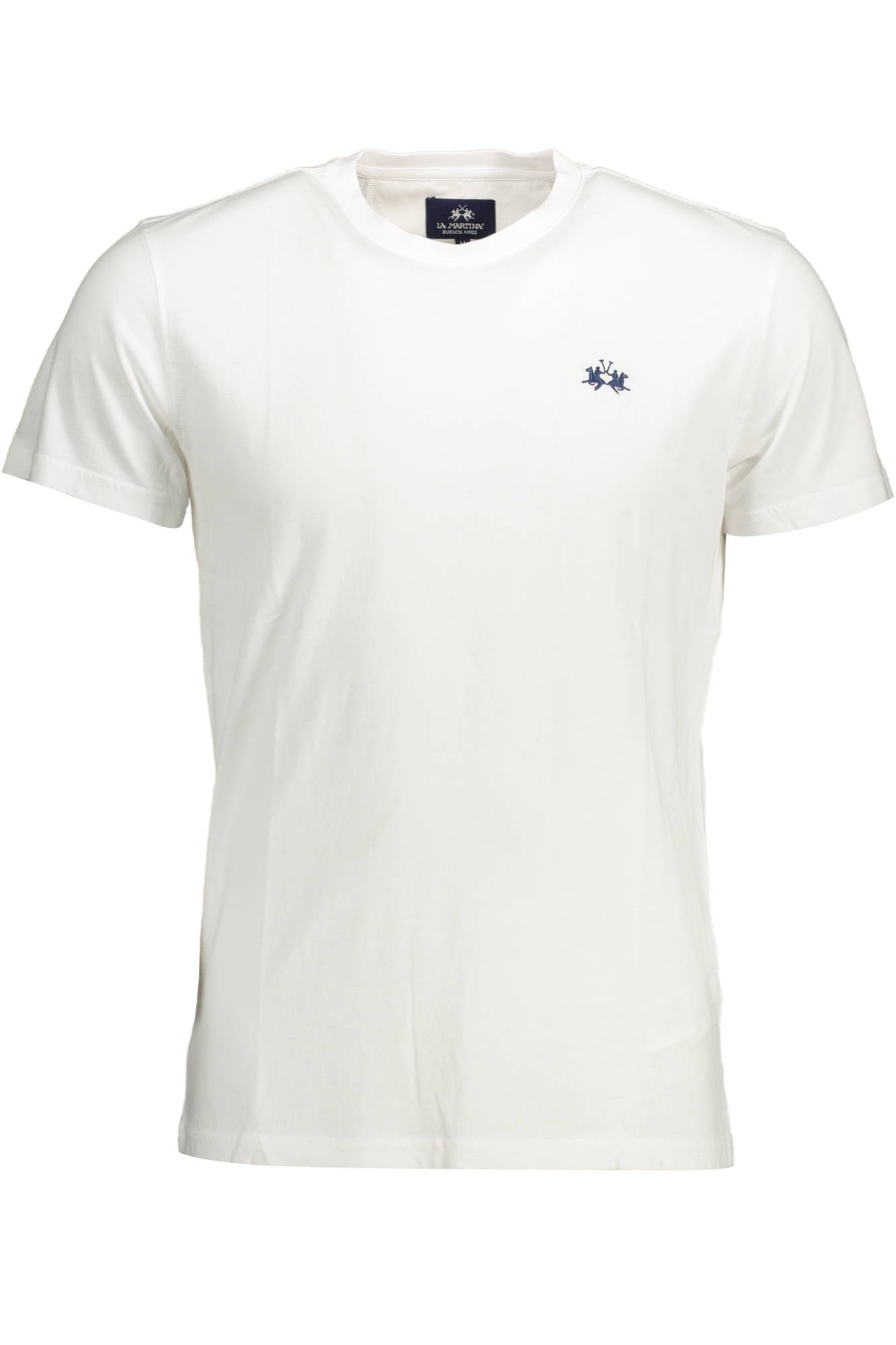 La Martina Men'S White Short Sleeve T-Shirt-T-Shirt-LA MARTINA-WHITE-M-Urbanheer