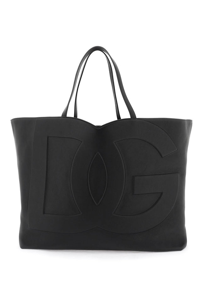 Large Dg Logo Shopping Bag