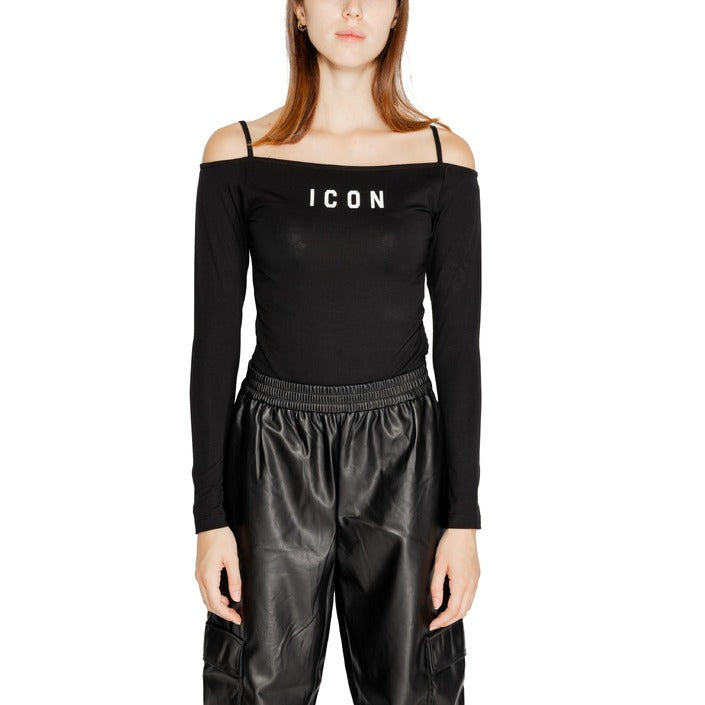 Icon Women T-Shirt-Topwear-Icon-black-3-XS-Urbanheer
