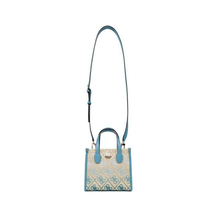 Guess Women Bag-Accessories Bags-Guess-turquoise-Urbanheer