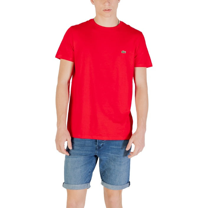 Lacoste Men T-Shirt-Topwear-Lacoste-red-S-Urbanheer