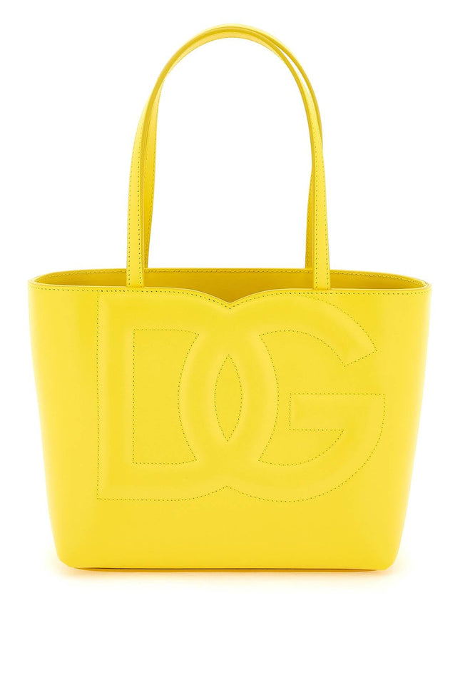 leather tote bag with logo