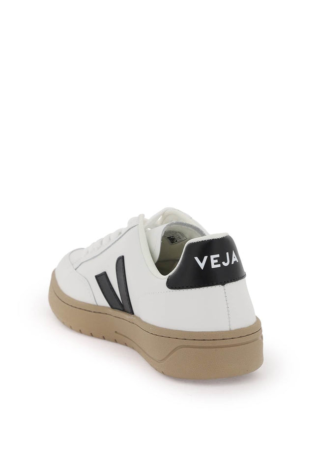 leather v-12 sneakers