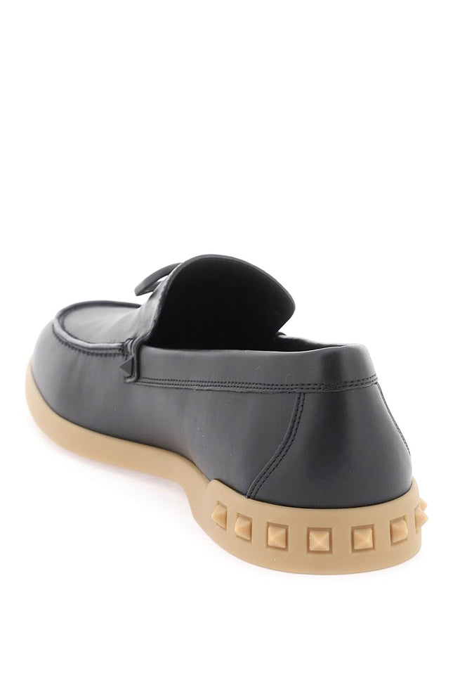leisure flows leather loafers