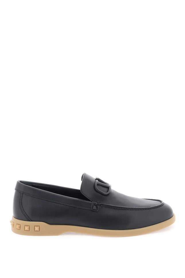 leisure flows leather loafers