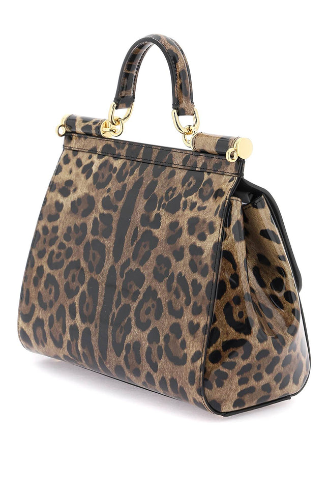 leopard leather medium 'sicily' bag