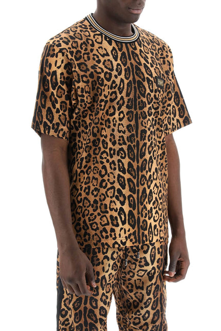 Leopard Print T-Shirt With
