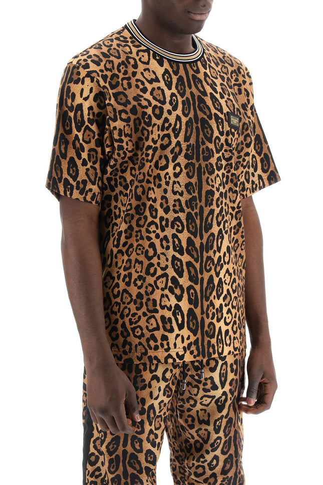 Leopard Print T-Shirt With