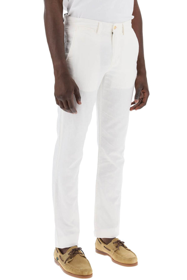 lightweight linen and cotton trousers