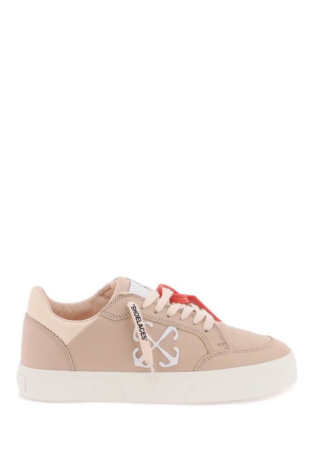 Low Leather Vulcanized Sneakers For - Pink