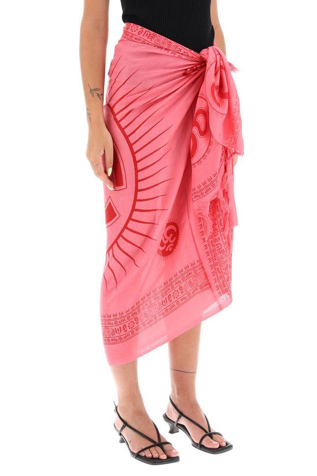 'mantra' sarong in printed cotton