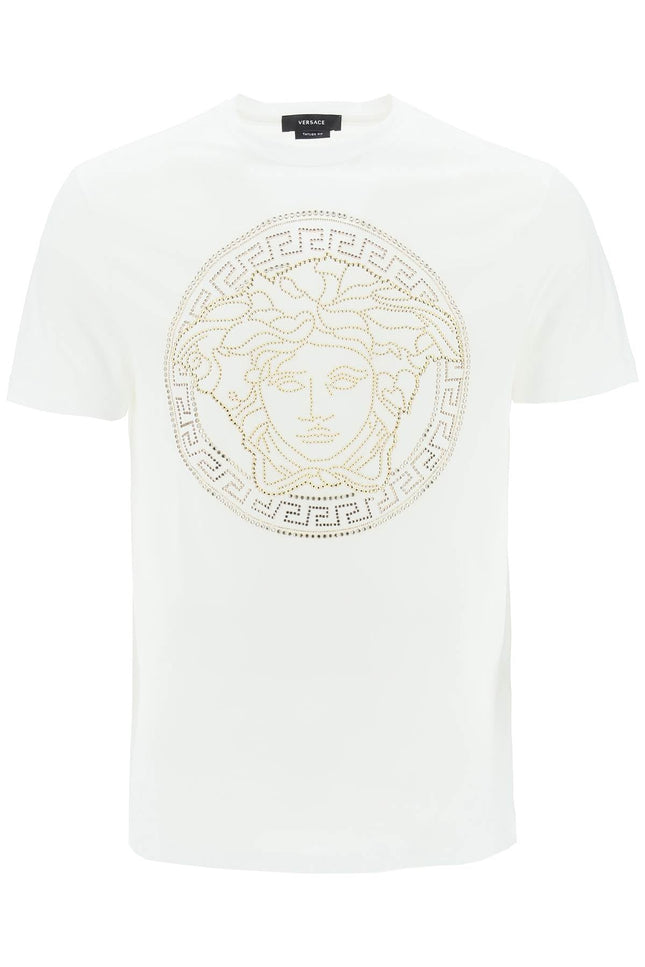 Medusa-Studded Taylor Fit T-Shirt