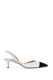 Milanese Slingback-women > shoes > flat shoes > ballet flats-Aquazzura-38-White-Urbanheer