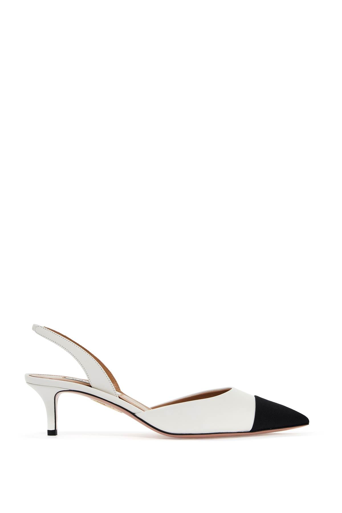 Milanese Slingback-women > shoes > flat shoes > ballet flats-Aquazzura-38-White-Urbanheer