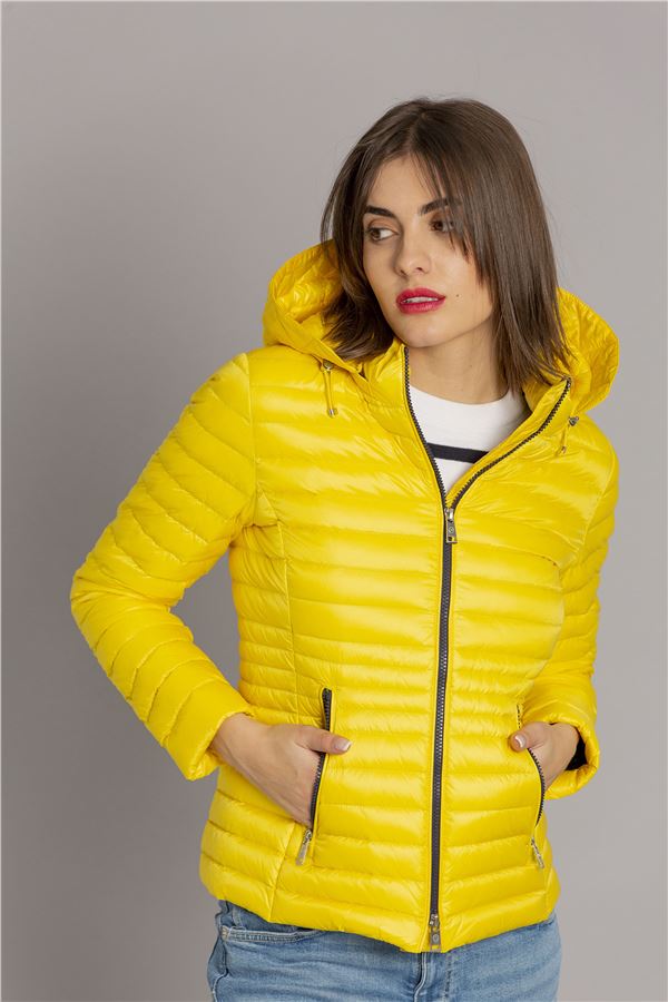 Henry Arroway Misha Women Puffer Jacket-Clothing - Women-Henry Arroway-Yellow-S-Urbanheer