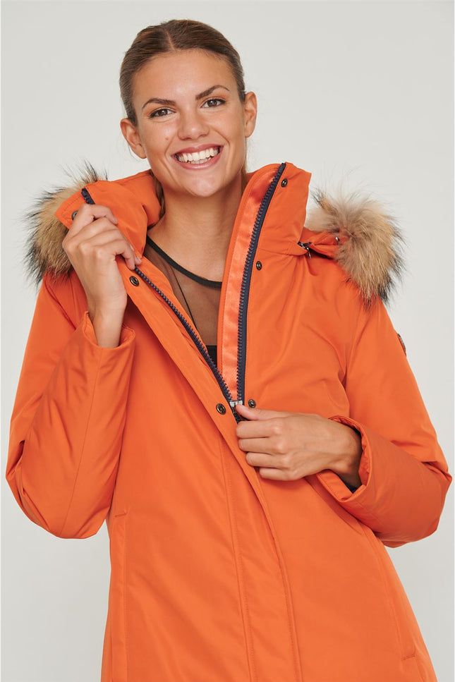 Parka Nevada Women'S Jacket Orange