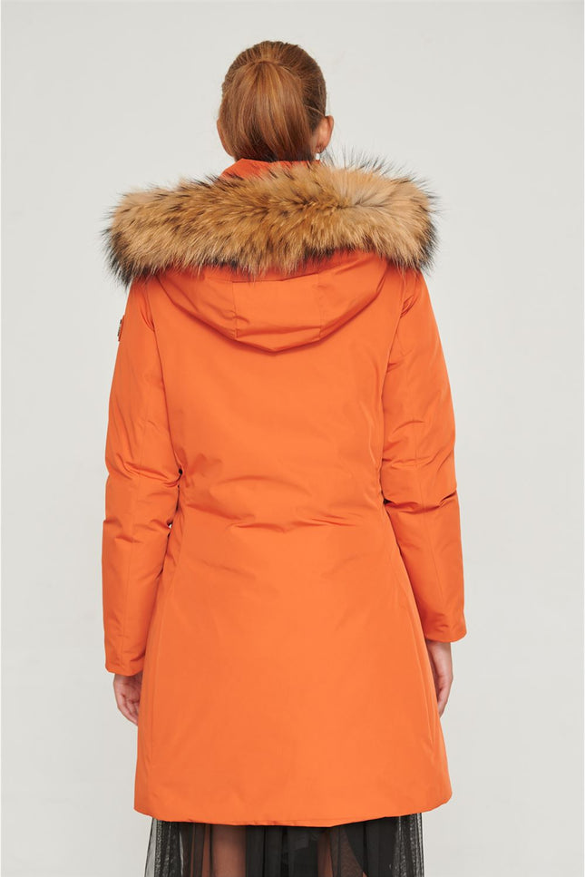 Parka Nevada Women'S Jacket Orange-Clothing - Women-Henry Arroway-Urbanheer