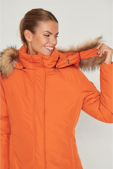 Parka Nevada Women'S Jacket Orange-Clothing - Women-Henry Arroway-Urbanheer