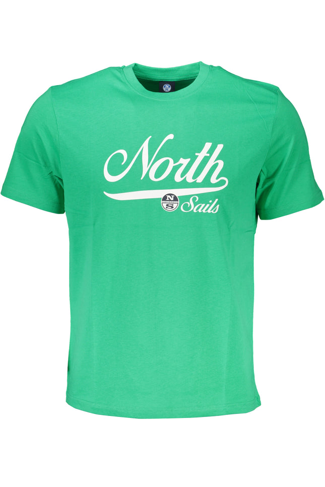 NORTH SAILS GREEN MEN'S SHORT SLEEVED T-SHIRT-T-Shirt-NORTH SAILS-Urbanheer