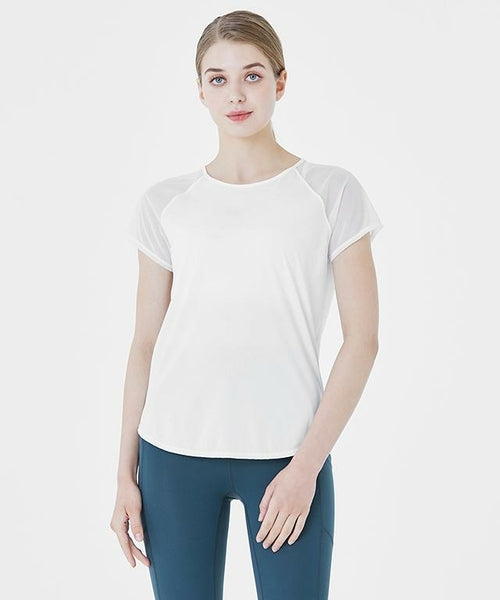 Cool Out Short Sleeve-Green Apple-2-Lily White-Urbanheer