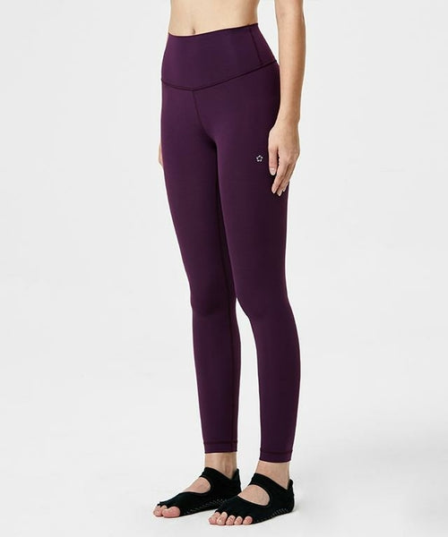 Noblelux Leggings-Green Apple-4-Cherry Purple-Urbanheer