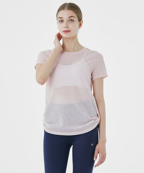 Twist It Short Sleeve-Green Apple-10-Peach Melba-Urbanheer