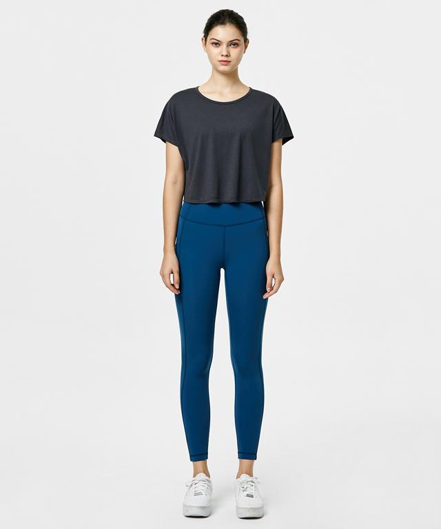 Charming Crop Sleeve-Green Apple-2-Sunrise Yellow-Urbanheer