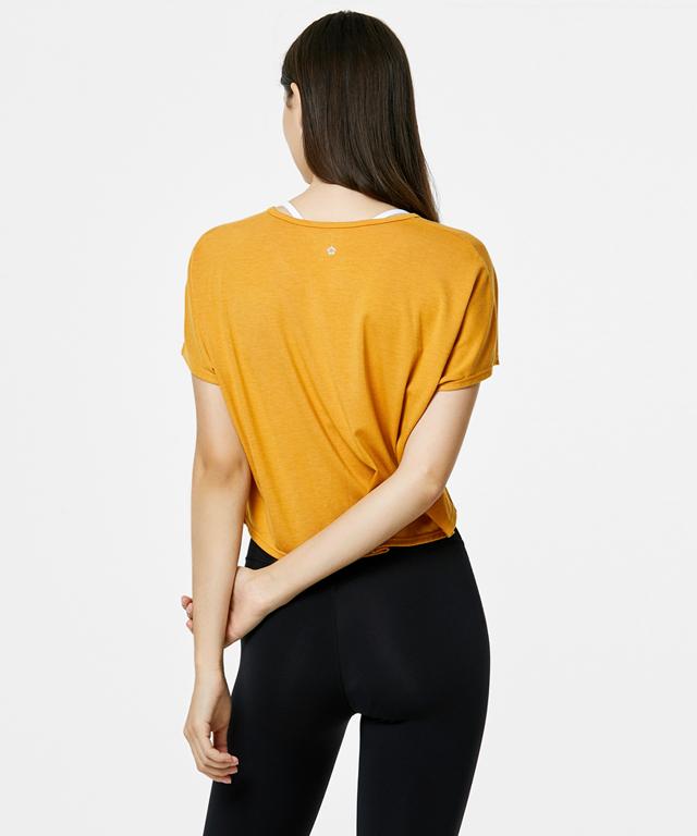 Charming Crop Sleeve-Green Apple-2-Sunrise Yellow-Urbanheer