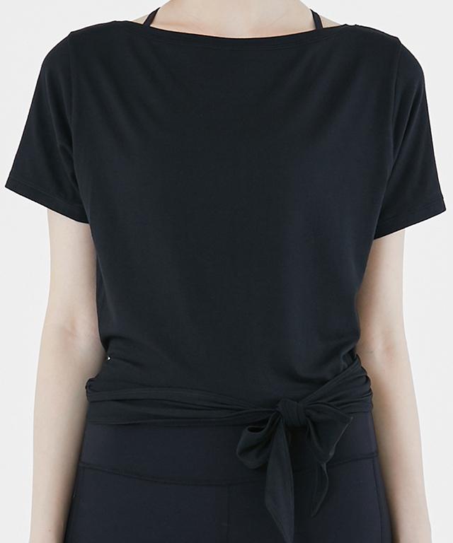 Twisty Short Sleeve-Green Apple-2-Lily White-Urbanheer