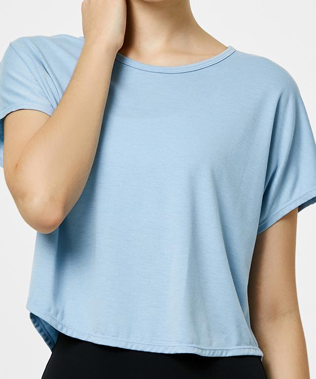 Charming Crop Sleeve-Green Apple-2-Sunrise Yellow-Urbanheer