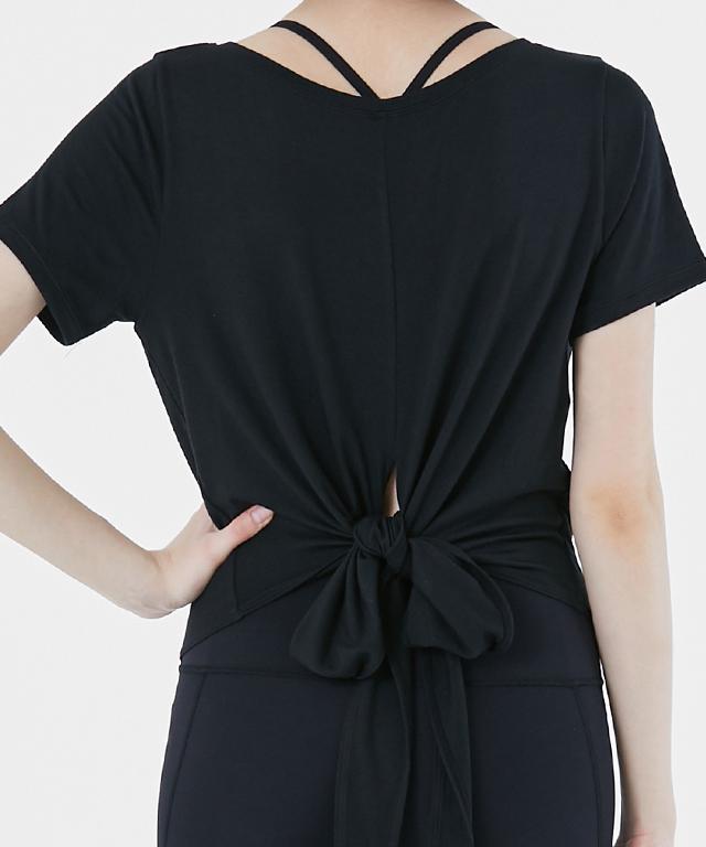 Twisty Short Sleeve-Green Apple-2-Lily White-Urbanheer