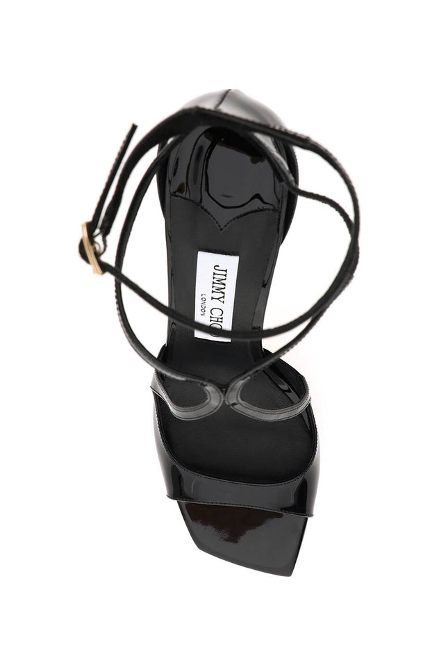 patent leather azia 95 sandals