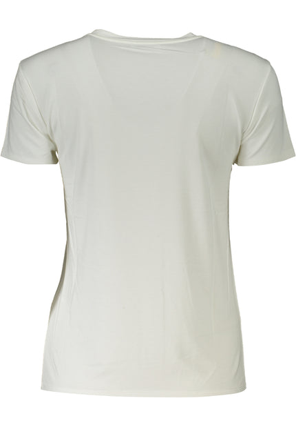 PATRIZIA PEPE WOMEN'S SHORT SLEEVE T-SHIRT WHITE-T-Shirt-PATRIZIA PEPE-Urbanheer