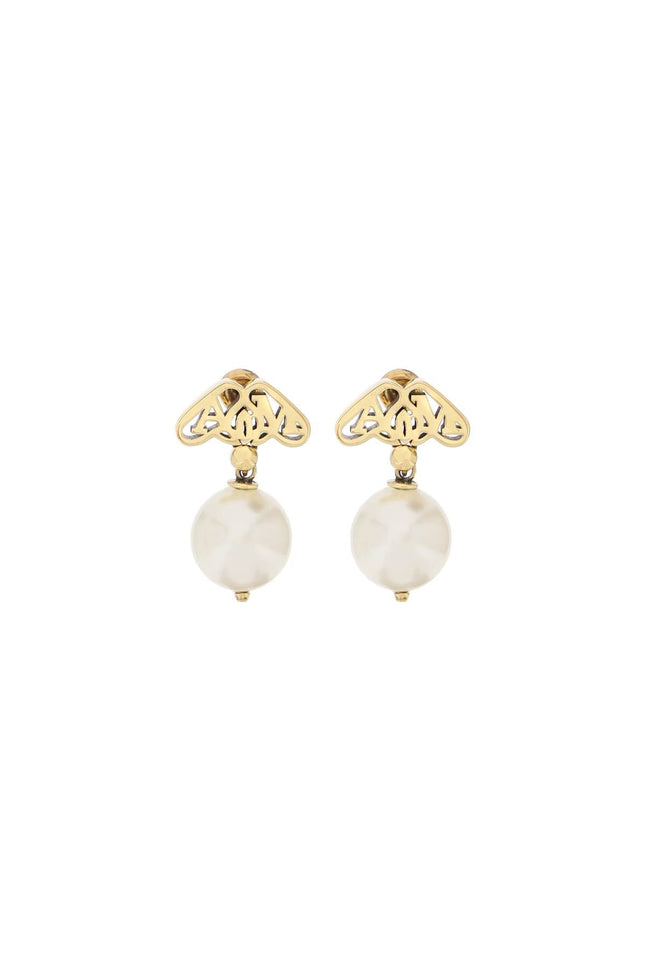 Pearl And Seal Earrings