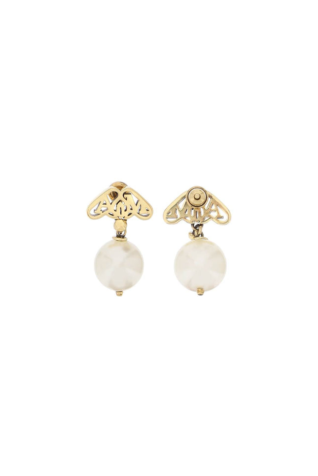Pearl And Seal Earrings