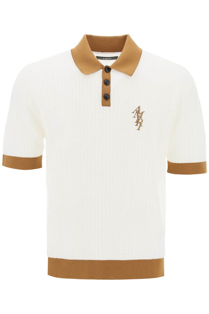 Polo Shirt With Contrasting Edges And Embroidered Logo