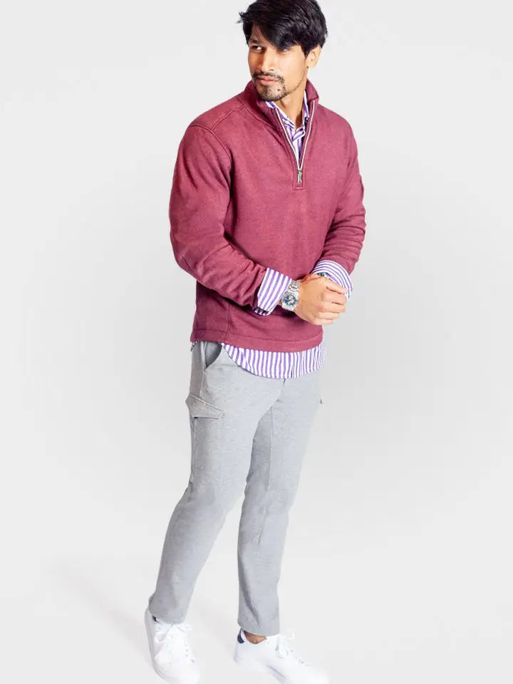 'power Moves' Matching Set - Wine