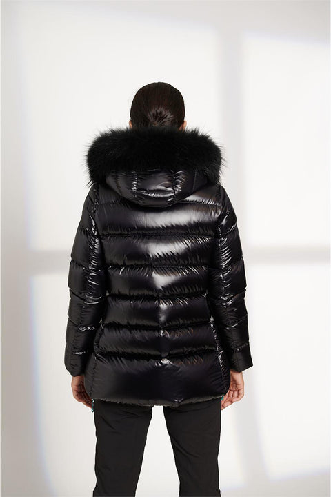 Henry Arroway Princess Women Puffer Jacket-Clothing - Women-Henry Arroway-Black-M-Urbanheer