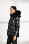 Henry Arroway Princess Women Puffer Jacket-Clothing - Women-Henry Arroway-Black-M-Urbanheer