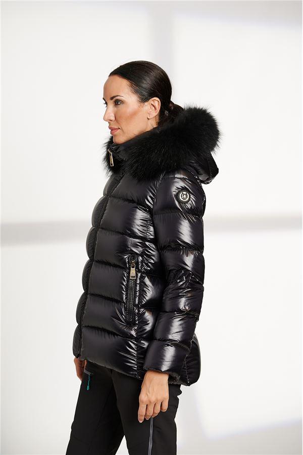 Henry Arroway Princess Women Puffer Jacket-Clothing - Women-Henry Arroway-Black-M-Urbanheer