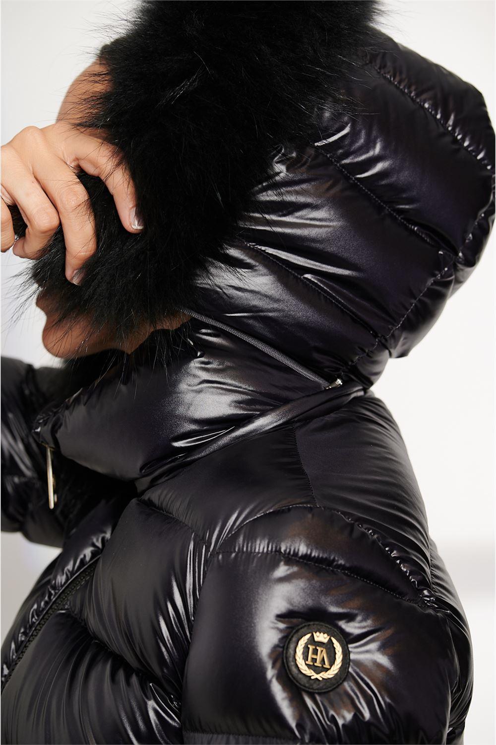 Henry Arroway Princess Women Puffer Jacket-Clothing - Women-Henry Arroway-Black-M-Urbanheer