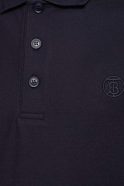 Burberry Elegant Embroidered Cotton Polo Shirt