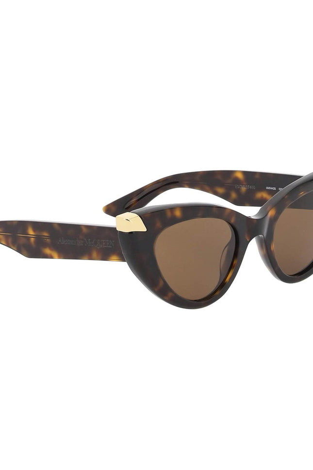 Punk Rivet Cat-Eye Sunglasses For
