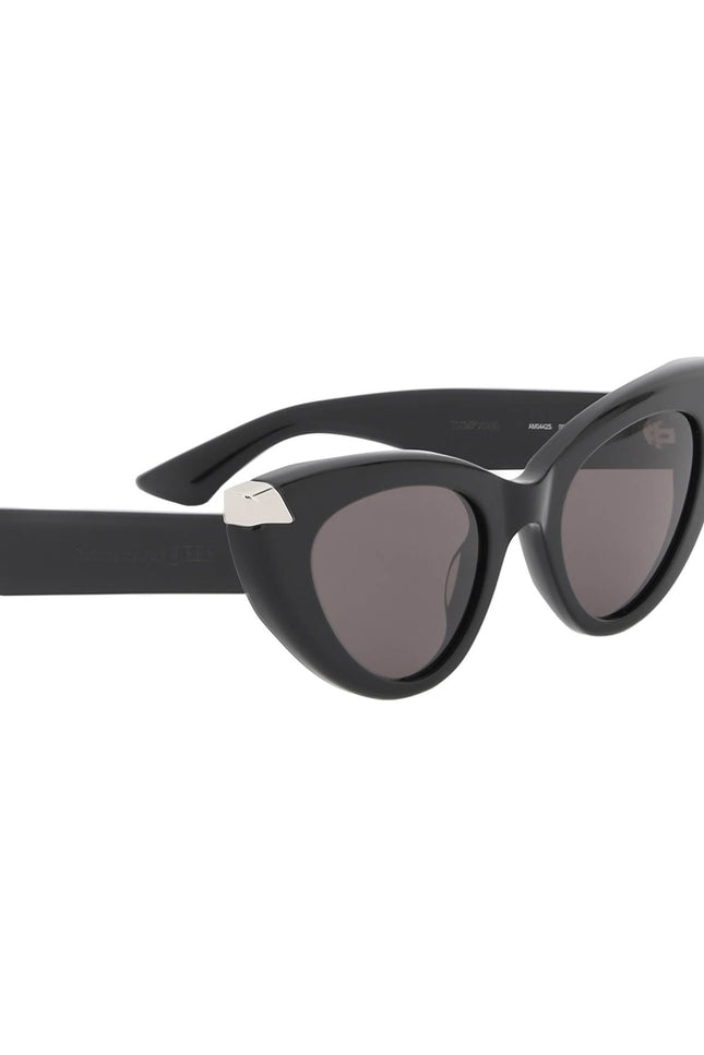 Punk Rivet Cat-Eye Sunglasses For